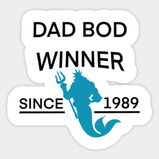 Dad bod Sticker